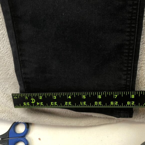 Riders By Lee Womens Jeans Size 10M Black Denim Midrise Bootcut Stretch Casual - Picture 8 of 11